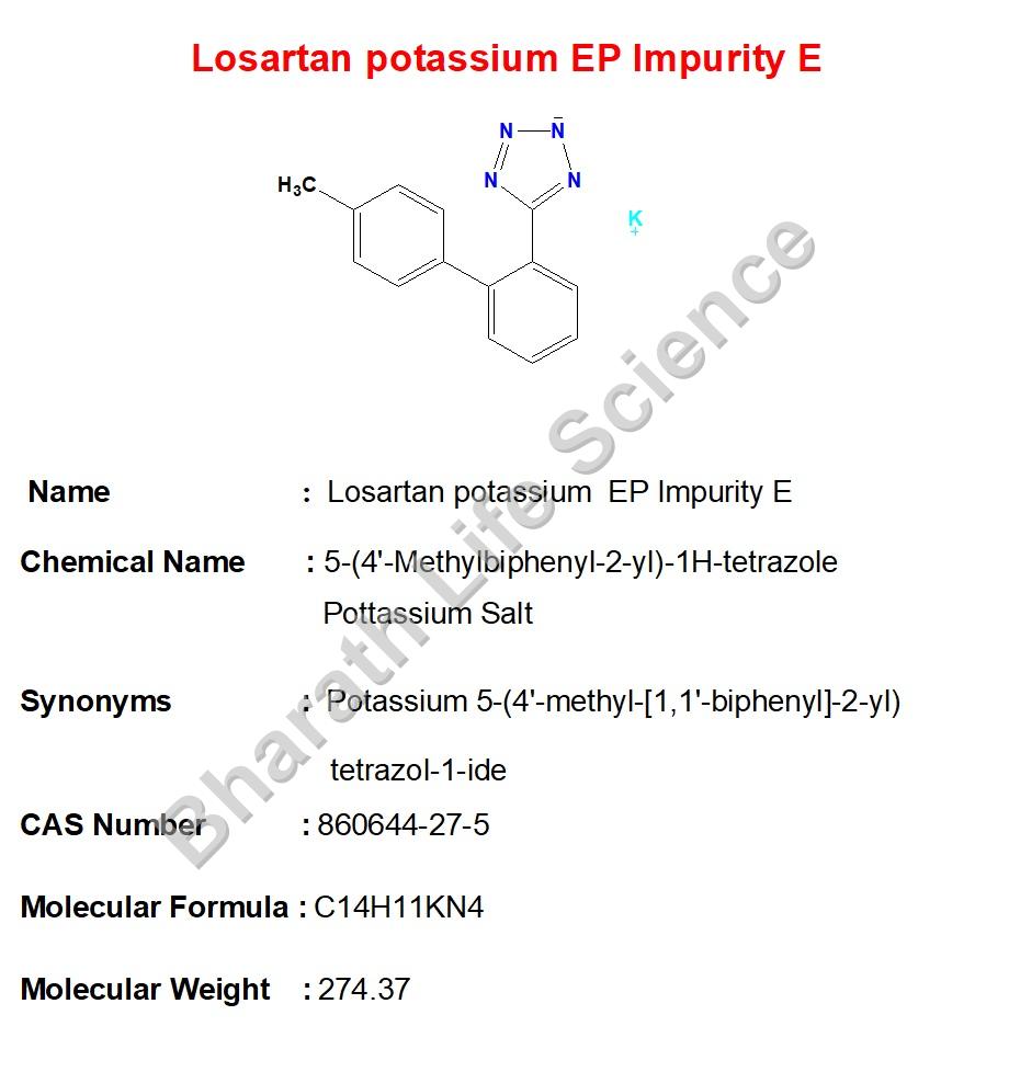 Losartan potassium  EP Impurity E